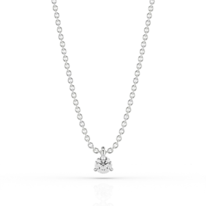 Nacelle Claw 0.2ct Pendant in Platinum