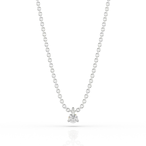 Nacelle Claw 0.1ct Pendant in Platinum