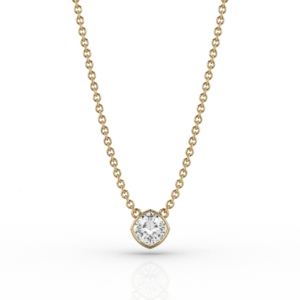 Rae Cushion Cut 0.73ct Pendant in 18ct Yellow Gold