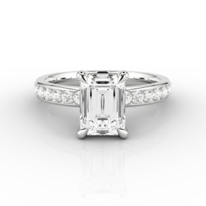 Cosima Contemporary Four-Claw Solitaire Engagement Ring