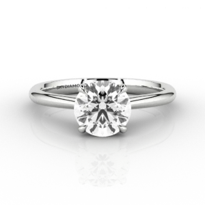 Luna Classic 1.01ct Solitaire Engagement ring in Platinum