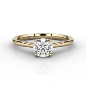 Luna Classic 0.51ct Engagement ring in 18ct Yellow Gold