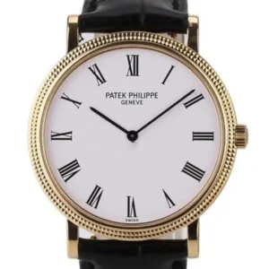 Patek Philippe Calatrava White Dial Watch