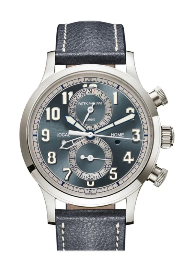 Patek Philippe Complication Blue Gray Dial Watch