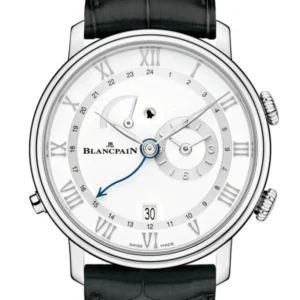 Blancpain Mens White Dial Watch 6640-1127-55B