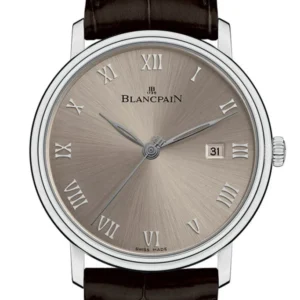 Blancpain Mens White Dial Watch 6651-1504-55