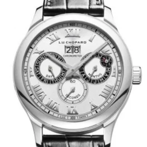 Chopard L.U.C Perpetual Twin 43mm Stainless Steel Men's Watch 168561-3001