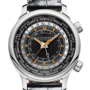 Chopard L.U.C Time Traveler One 42mm Stainless Steel Men's Watch 168574-3001